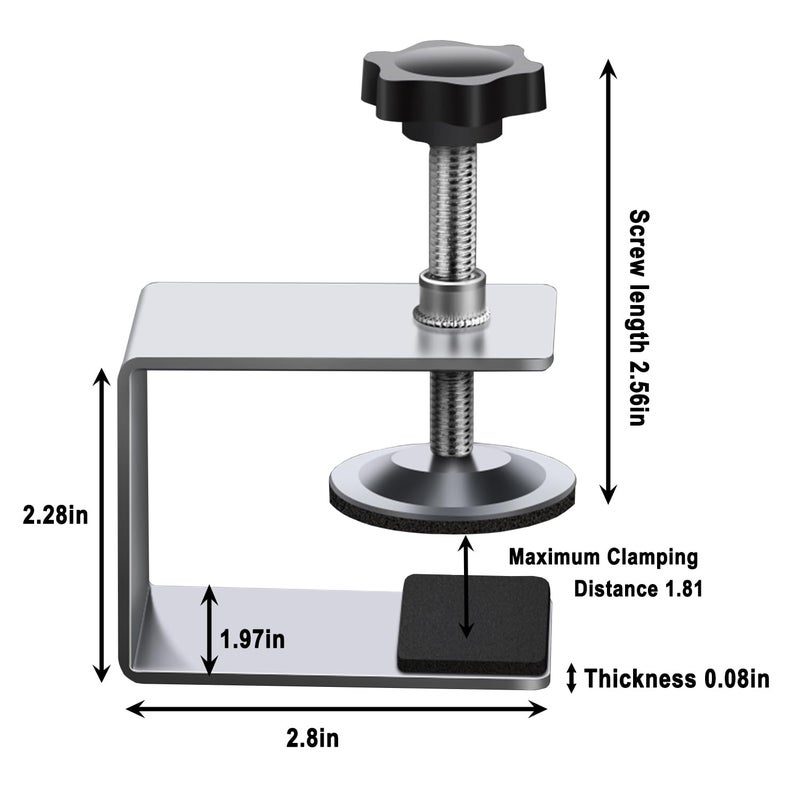 LISUNLI 4Pcs Drawer Fixing Clip, Cold-Rolled Steel Clamps for Woodworking, Cabinet Installation Tools Front Drawer Jig for Tables & Desk Mount - Image 3