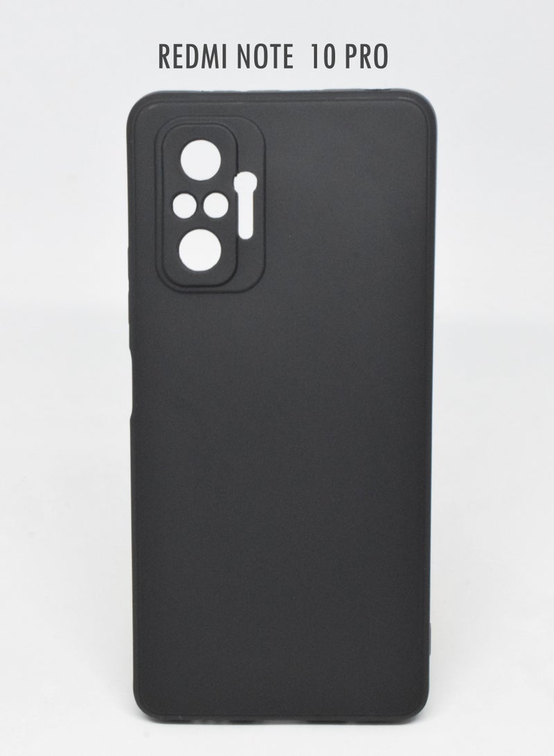 BORTONY Redmi Note 10 Pro Case,Liquid Silicone Protective Case Cover With Camera Protection For Xiaomi Redmi Note 10 Pro - Image 1