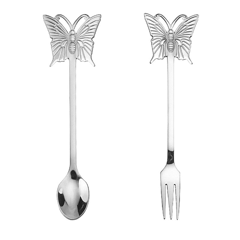 Stainless Steel Spoon and Fork Set, Durable and Lightweight for Everyday Use - Image 1
