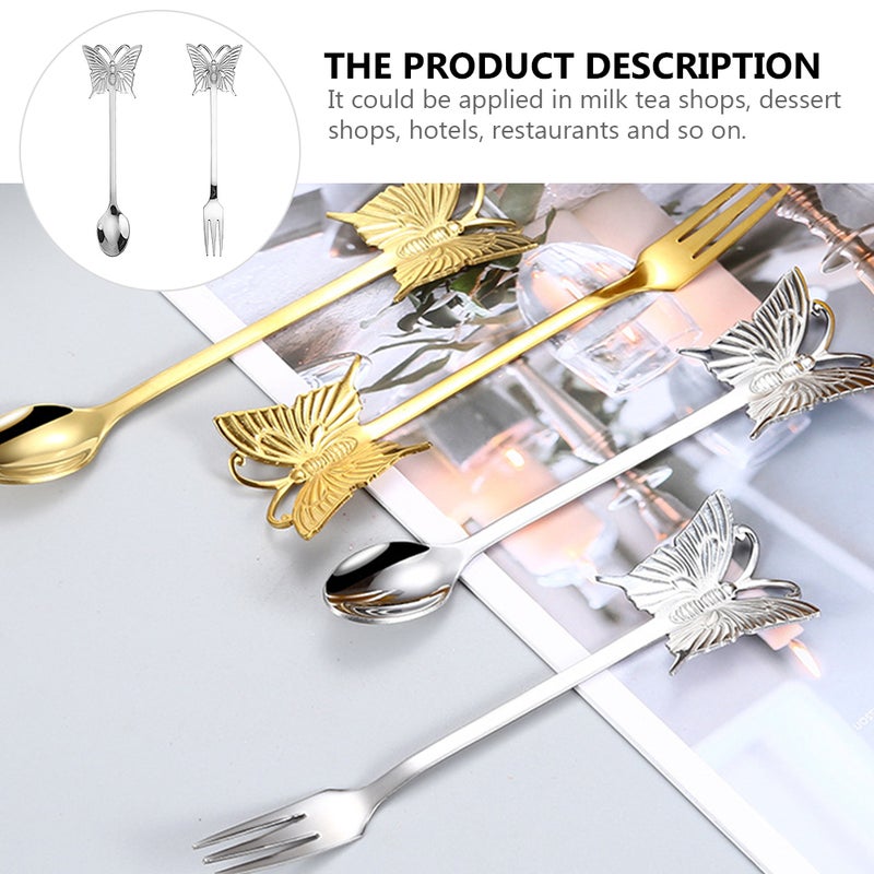 Stainless Steel Spoon and Fork Set, Durable and Lightweight for Everyday Use - Image 5