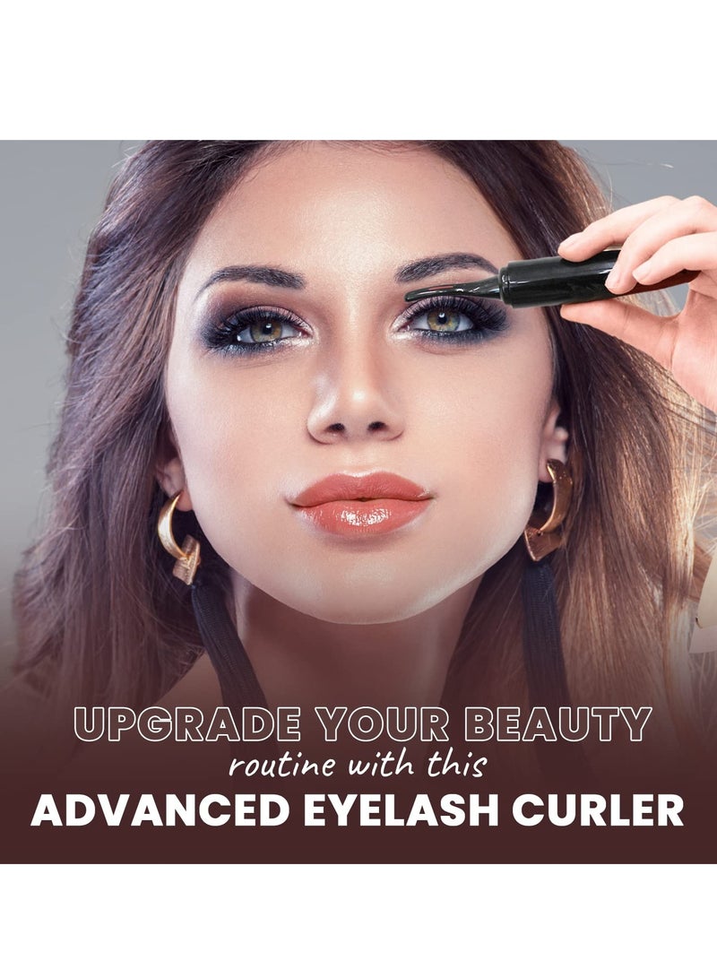 Excefore Heated Eyelash Curlers USB Rechargeable Electric Eyelash Curler with 4 Heating Modes Heated Lash Curler for Eyelash Curling Eye Lashes Tool for Women - Image 5