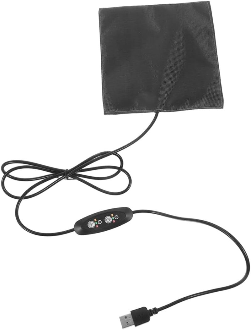 وسادة تدفئة USB من Abaodam للحيوانات الصغيرة، لعزل الشتاء، مناسبة للهامسترات والأرانب والسناجب والزواحف، بطانية تدفئة كهربائية للراحة والدفء داخل الأقفاص - Image 1