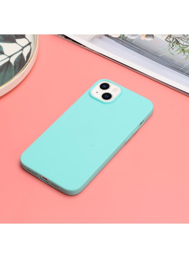 S-TOP Case For iPhone 14 Plus Solid Color Frosted Silicone Phone Case - Image 4