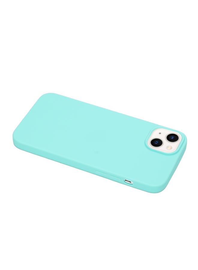 S-TOP Case For iPhone 14 Plus Solid Color Frosted Silicone Phone Case - Image 3