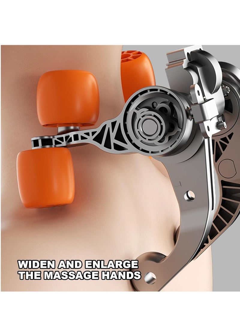 general Cushion, Padded Chair, Full Body Relax Chair, Human Touch Chairs, Massage Chair, Kneading Backrest, for Home Office Use(Color:Gray) - Image 4