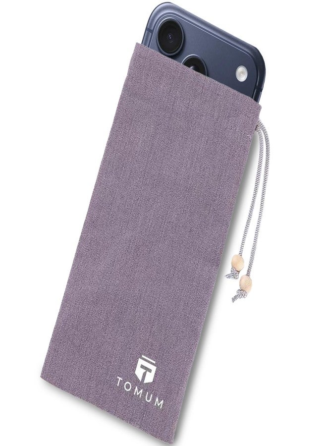 TOMUM EMF Shield Sleeve for Cell Phone - EMF Protection Smartphone Pouch - Anti EMP Bag - Signal Blocking Case for Radiation EMP 5G RFID Grey - Image 1