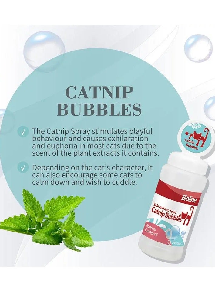 بايولاين فقاعات زيت النعناع البري 120 مل [الحجم - 120 مل] - Image 3