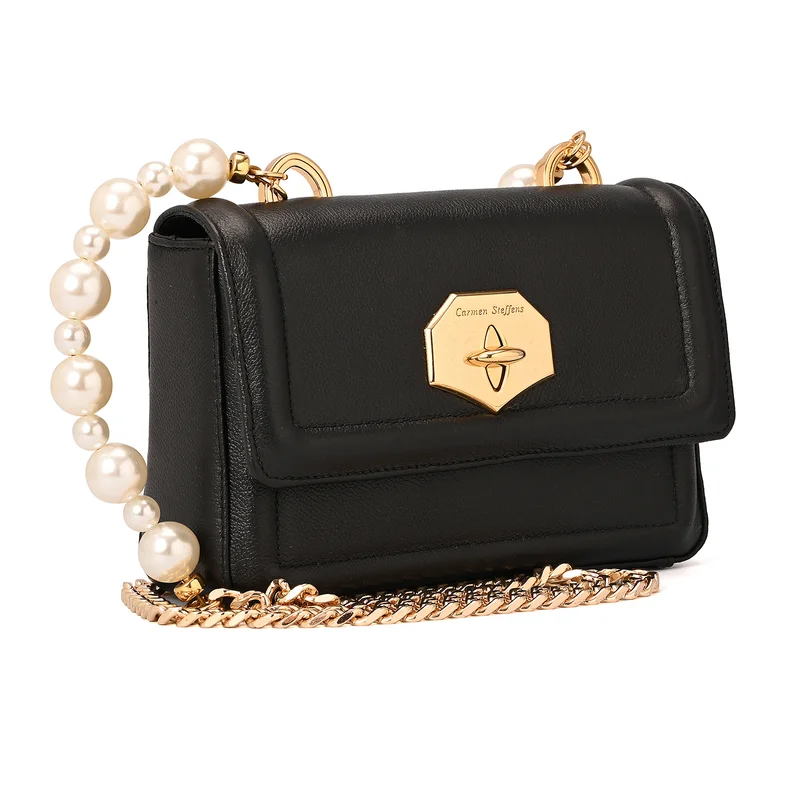 Crossbody Bag Pearl Black