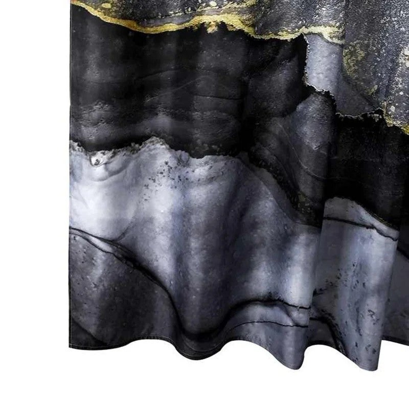 Bluejw Bathroom Waterproof Moldproof Shower Curtain Large Ring Thickened Polyester Shower Curtains with Shower Curtain Rings - Image 5