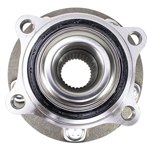 TRQ 2 Piece Front Wheel Bearing & Hub Assembly Set Compatible with 2019-2023 Hyundai Nexo 2015-2019 Sonata 2016-2021 Tucson 2020-2022 Veloster N 2017-2020 Kia Cadenza 2016-2020 Optima 2017-2021 Sport - Image 5