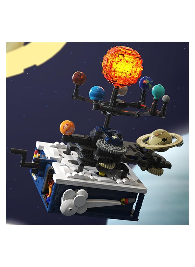 SYOSI Solar System Creative Building Toys, Astronomy Solar System Model Kit, Educational Toys for Science Experiments, Gifts for Children Ages 8-10 - Ages 12-14 and up, Learning Kits 775 Pieces  - Image 5