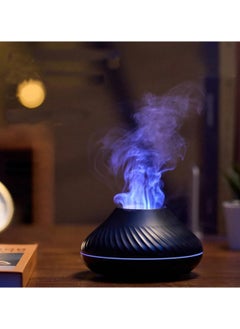 Arabest Essential Oil Diffuser, Aromatherapy Fragrant Diffuser Flame Aroma Infuser for Essential Oils Cool Mist Humidifier 7 Colorful Lights 130ML  - Image 1