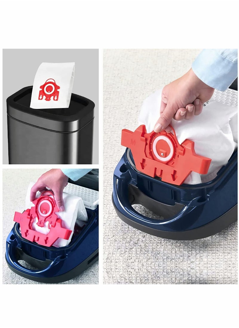 3D Airclean FJM Vacuum Cleaner Bags for Miele FJM Models, Compatible with Compact C2, C1, Complete C1, S241, S290, S300i, S500, S700, S4, S6 Series - Includes 8 Dust Bags  2 Filters. - Image 5