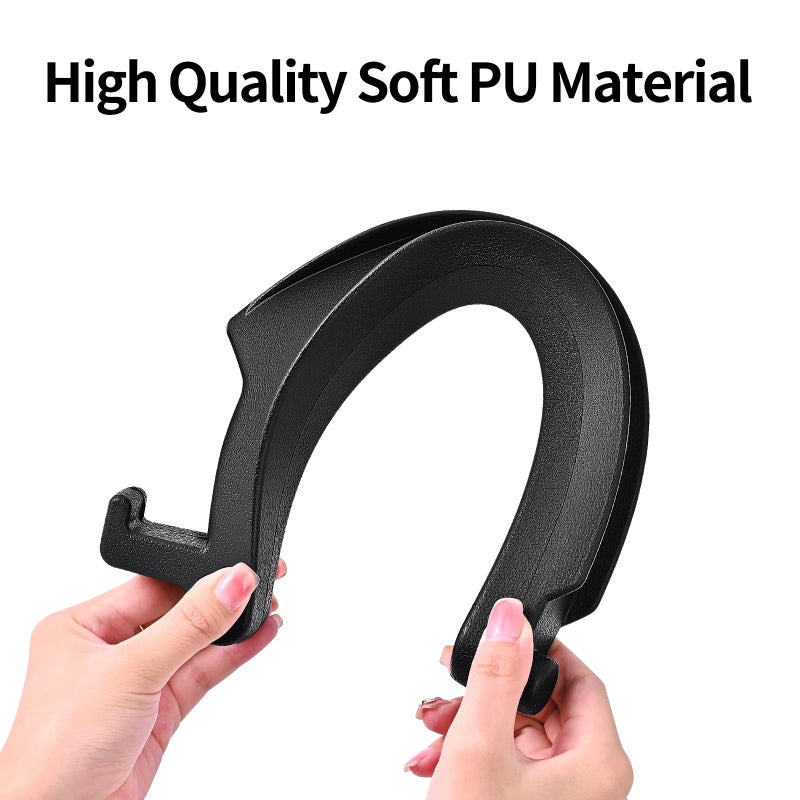 7F Car Seat Gap Filler, Car Organiser and Storage with Hook, Universal Car Accessories, Fit Sedan SUV Truck, Set of 2 - Black - Image 3