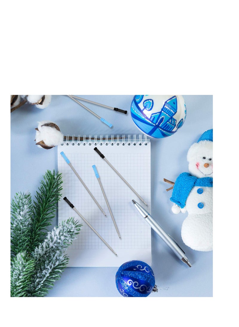 Y&D - 36 Pieces Ballpoint Pen Refills Replaceable Compatible with Cross 1.0 mm 4.5 Inch Smooth Writing Quick Drying Refill Black and Blue - Image 1