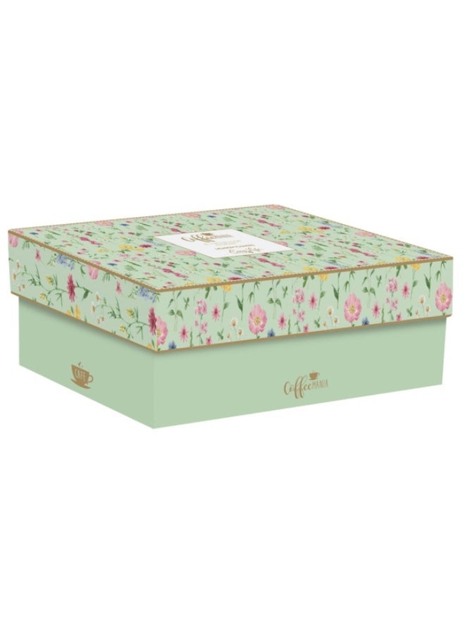 Easy Life 2-Piece Meadow Flowers Cup and Saucer Set Multicolor 240ml - Image 3