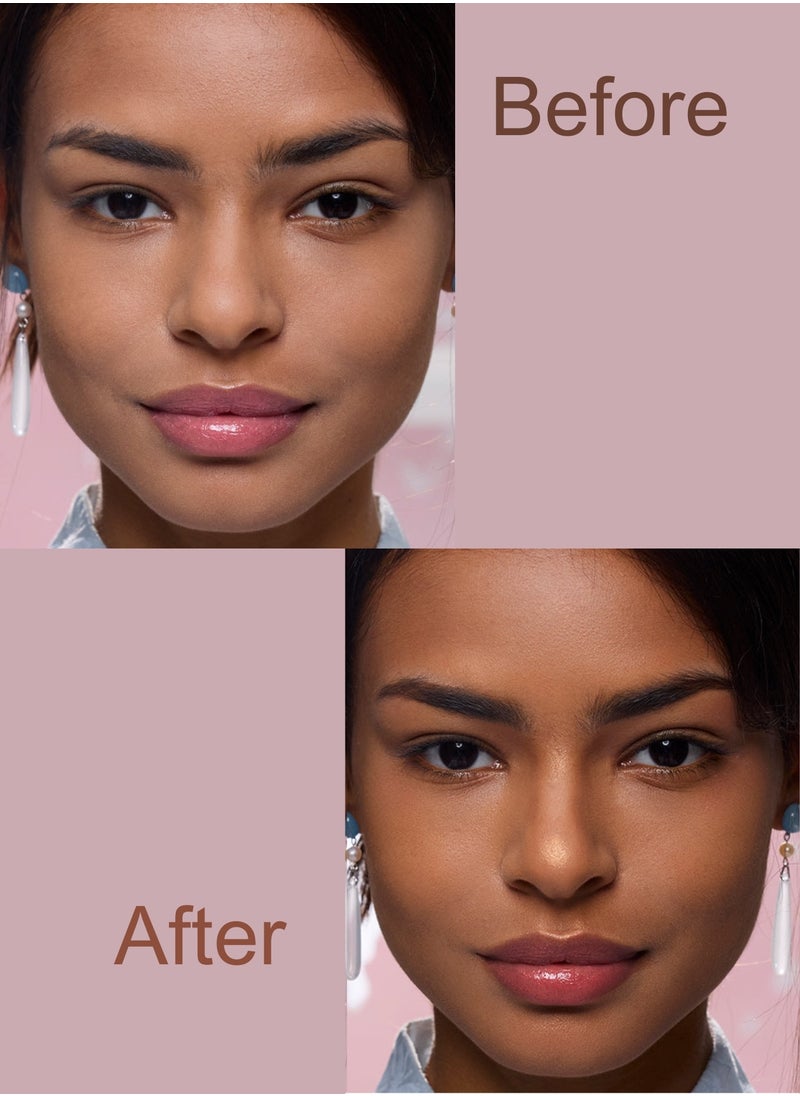 Flower Knows - Butterfly Cloud Collar Embossed Highlight & Contour & Bronzer Palette-01 Leaf Shadow - Image 1