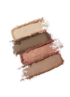 Flower Knows Butterfly Cloud Collar Embossed Highlight & Contour & Bronzer Palette-01 Leaf Shadow  - Image 2