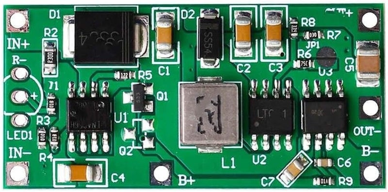 UPS 5V 12V 15W Uninterruptible Power Supply Module 18650 Lithium Battery Boost Converter Board - Image 1