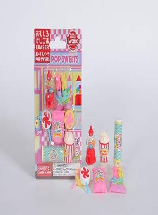 Iwako colorz Iwako Puzzle Eraser (Pop Sweets)