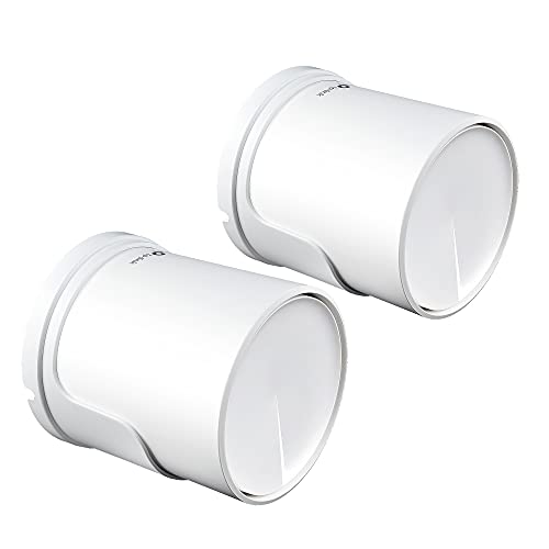 Bangcheer - Cable Organizer for Whole WiFi Booster, Home WiFi Mesh System for Tp Link Deco x20 and x60, Easy-to-Install Wall Mounted Holder for Booster, White, Pack of 2 - Image 1