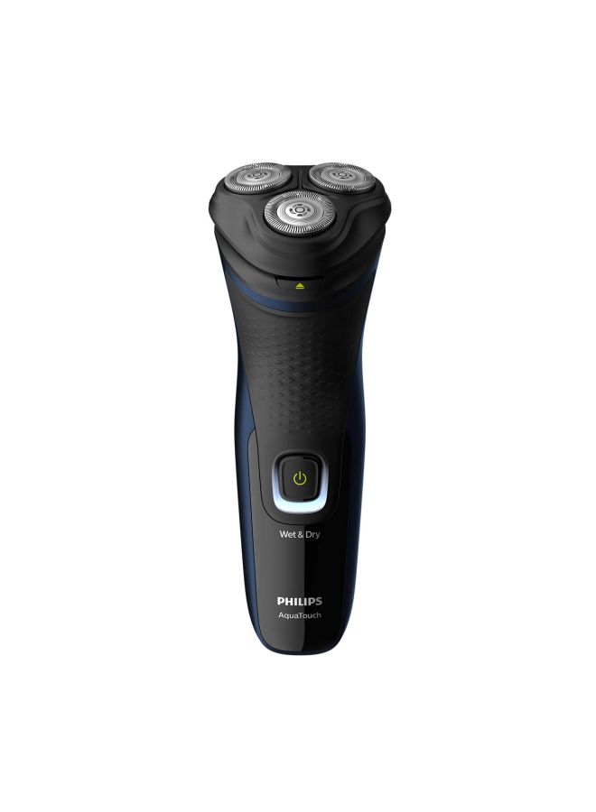Philips S1323 AquaTouch Shaver 1000 Wet Or Dry Electric Shaver Black - Image 2
