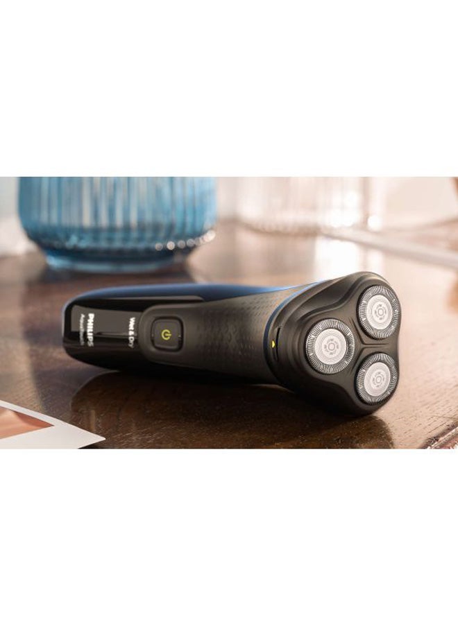 Philips S1323 AquaTouch Shaver 1000 Wet Or Dry Electric Shaver Black - Image 4