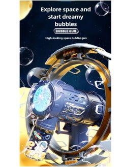 FLYHSO Children's automatic bubble machine, summer toy astronaut automatic bubble, suitable for party gifts, birthday gifts, outdoor games, and indoor activities  - Image 4