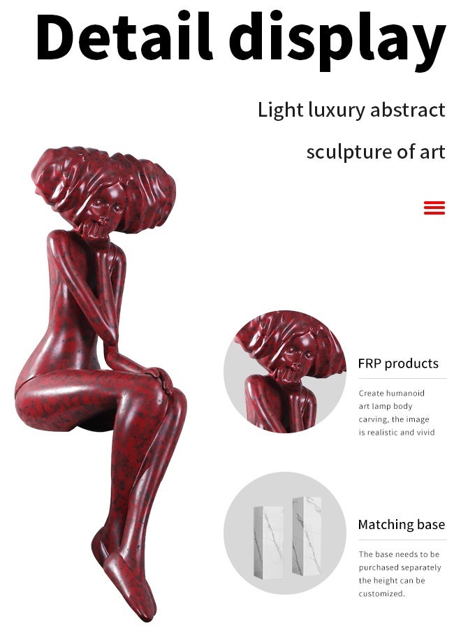 Girl Sculpture Floor Ornament  - Image 4