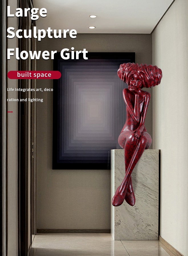 Girl Sculpture Floor Ornament  - Image 3