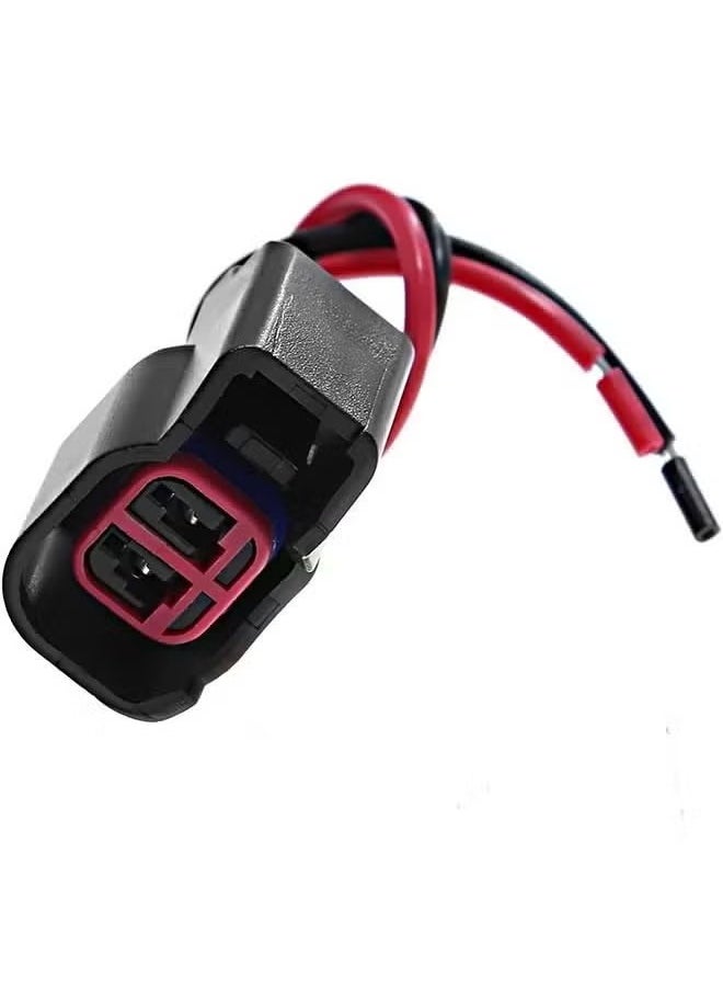 CGSYJ 8PCS Fuel Injector Pigtail Connector Plug Wire EV6 Compatible with Ford Mustang F150 F250 Crown Victoria  - Image 2