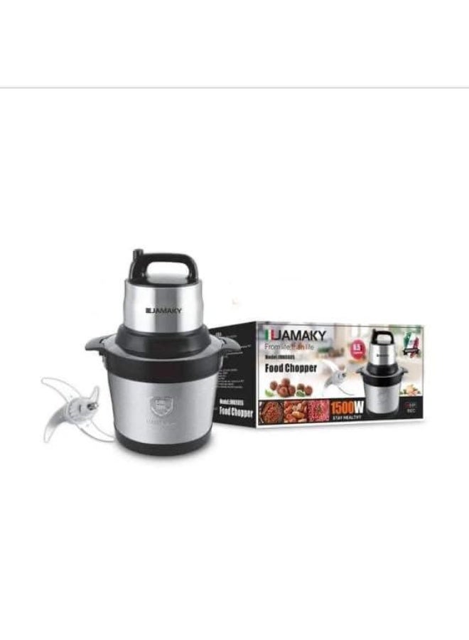 6 L - 1500W Multifunctional Stainless Steel Kibbeh and Meat/Vegetable Grinder, Jamaky JMKY 8005