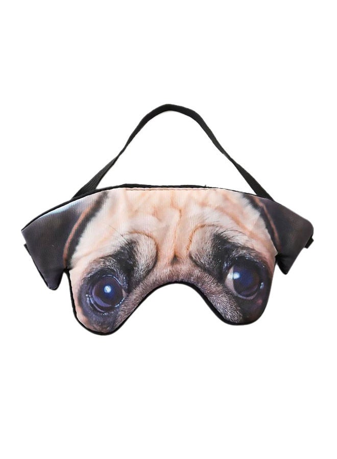 Loquat 3D Cartoon Printed Animal Sleeping Eye Mask 18 x 9 1.5cm - Image 1