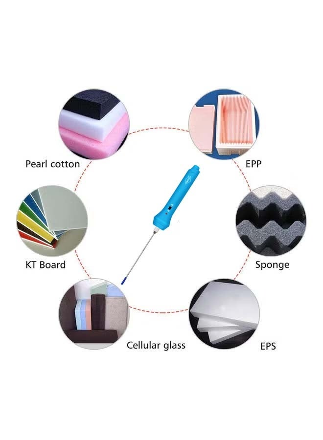 تشورود قاطع رغوة كهربائي، 10CM قلم قطع الأسلاك الساخن، 100-240V/15W قاطع رغوة ساخن، قاطع الأسلاك الساخن وأداة قطع البوليستيرين - Image 3