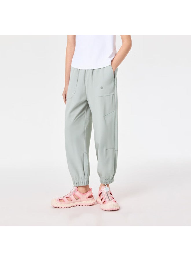 Ebaer Children'S Quick-Dry Sports Pants, Summer New Style Boys' Mosquito-Repellent Pants, Lightweight Breathable Trousers, Pine Gray, 130 - Image 3