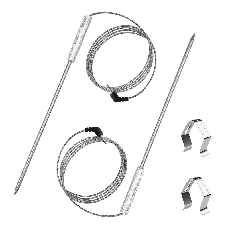 Upgraded Meat Probe Replacement for Thermopro Thermometers TP04 TP06 TP06S TP07 TP07S TP08 TP08S TP09 TP09B TP10 TP16 TP17 TP20 TP20S TP25 TP27 TP28 TP829 TP930 25mm