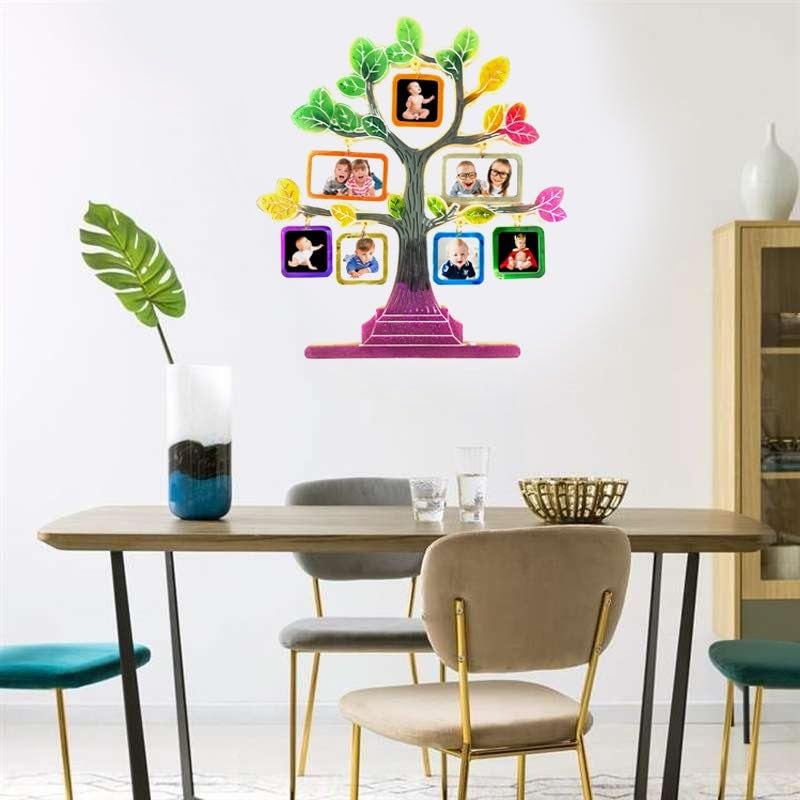EnaMeena Photo Frame Silicone Resin Moulds Tree Shape Epoxy Resin Mould Picture Frame Mould Kit with Base & Hanging Photo Stand DIY Resin Casting Crafts for Home Decor Desk Wall Office Decoration - Image 3
