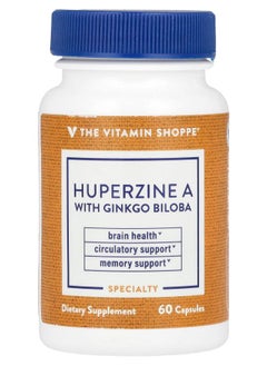Huperzine A With Ginkgo Biloba 60 Capsules