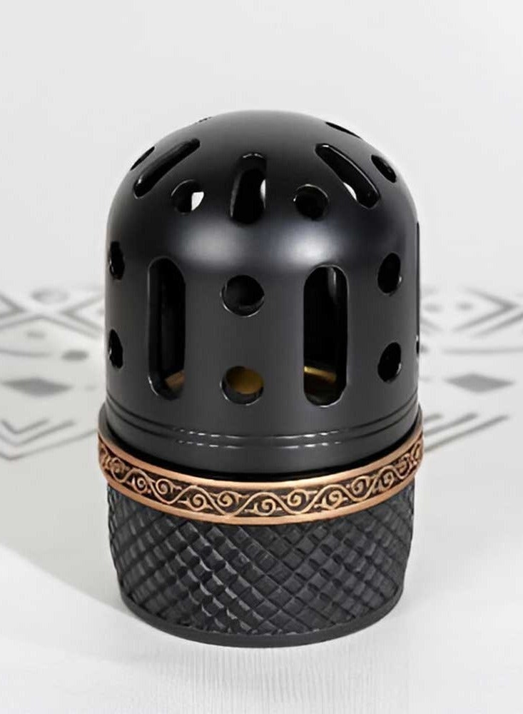 Bakhoor BoSidin Elegant Arabian Style Resin Incense Burner, Bakhoor Oud Holder with Metal Tray Censer for Yoga, Aromatherapy, Bedroom, Home & Office - Image 1