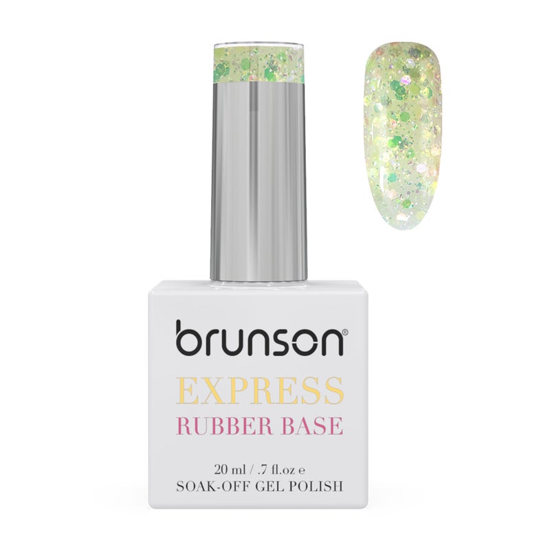 brunson TPO free Rubber Base Gel polish 20ml Soak Off Base Coat for Nail Strengthening Long Lasting Gel Polish Base for Chip Free Shine Brittle Nails UV Rubber base Russian manicure Non Yellowing salon manicure - Image 1