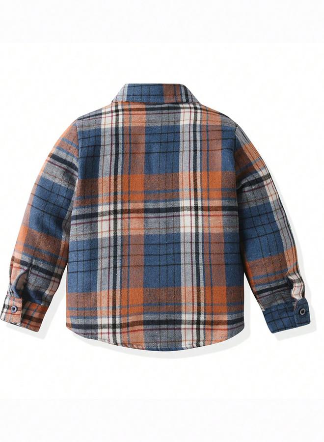 تايك تو قميص بطبعة مربعات وتفاصيل أزرار - Image 2