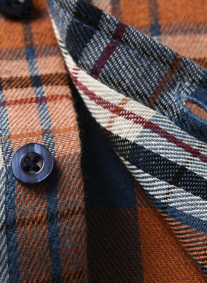 تايك تو قميص بطبعة مربعات وتفاصيل أزرار - Image 5