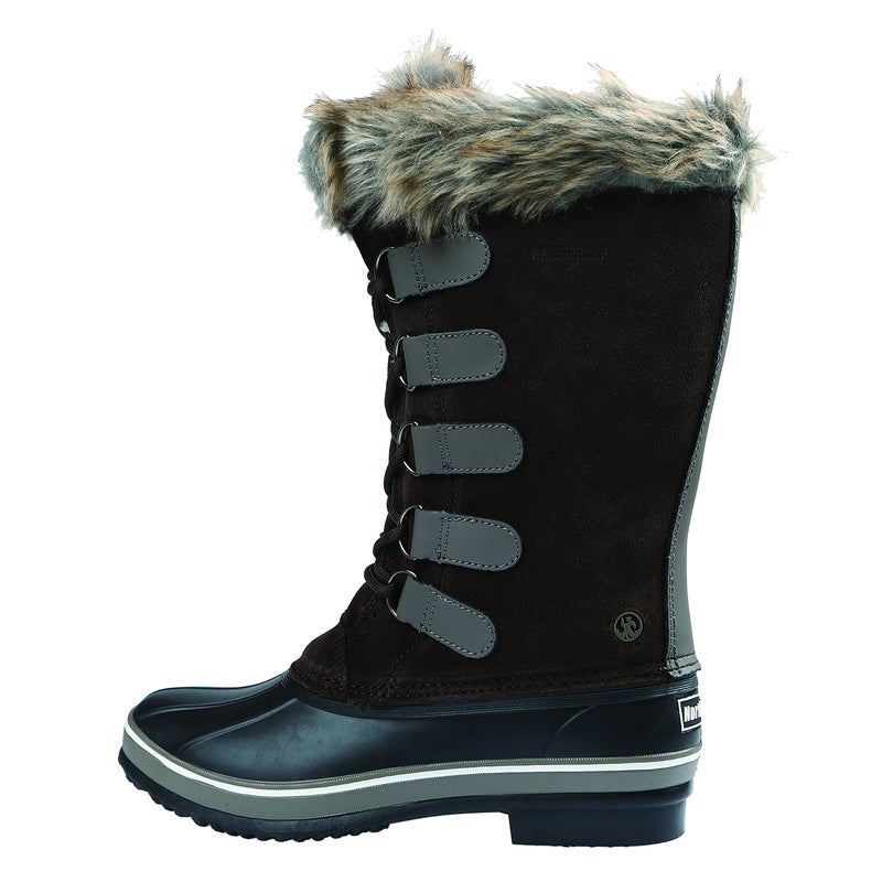 Northside Women's Kathmandu Snow Boot, Chocolate, 10 Medium US - Image 2