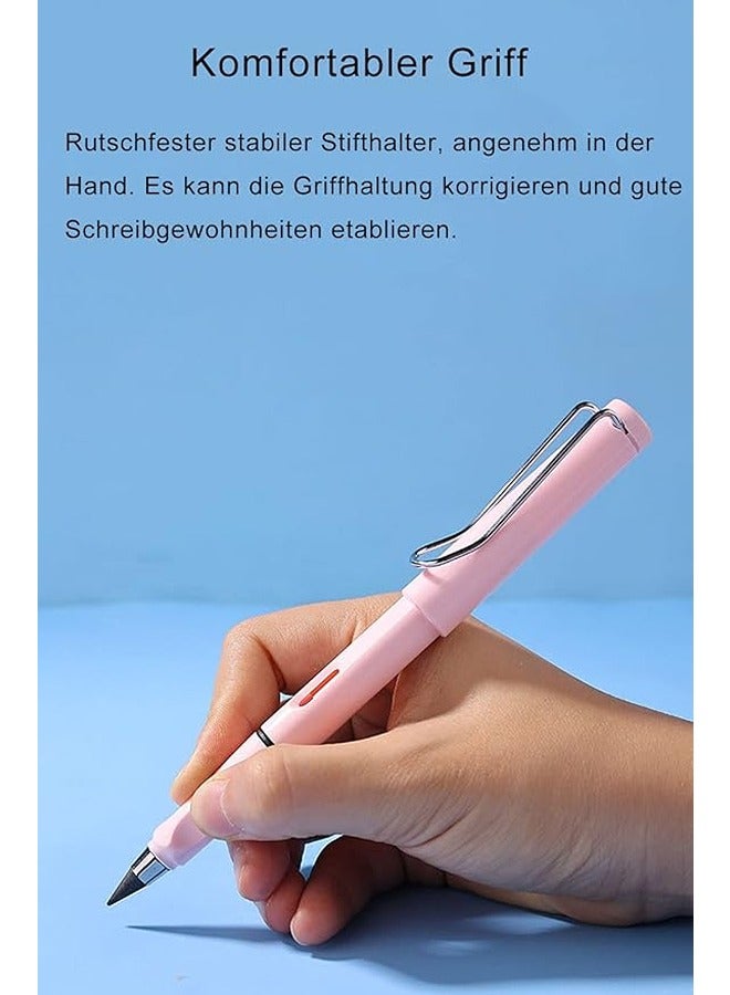 مجموعة من 6 أقلام رصاص إترنال من Qikaara - قلم رصاص مستدام بدون حبر وبدون شحذ، قلم رصاص سحري متين، مجموعة أقلام رصاص، قلم رصاص إنفينيتي بمظهر أنيق، قلم رصاص سحري - Image 4