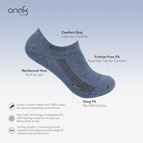 ONE8 by Virat Kohli ANTIMICROBIAL No-Show/Footie/Liners Socks For Men | Smart-Casuals, Travel, Gym, Leisure-Walk | Cotton | Multicolor | Pack of 10 - Image 3