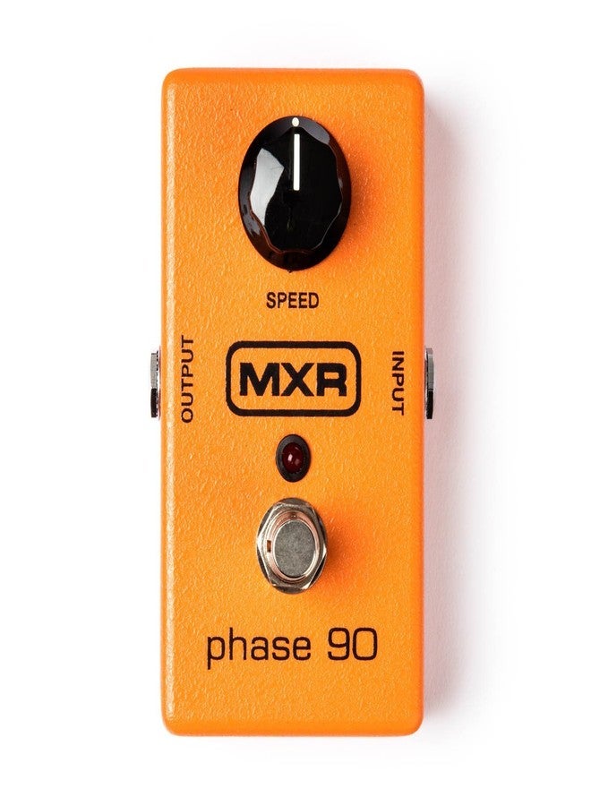 MXR New Dunlop M101 Phase 90 Phaser Effects Pedal Bundle with 6" Patch Cables - Image 2