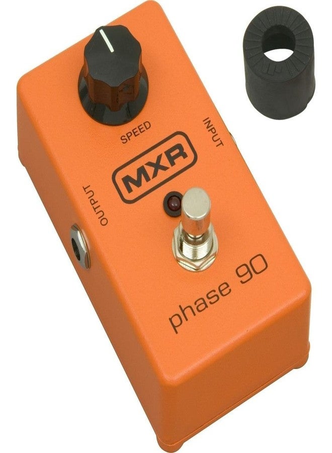 MXR New Dunlop M101 Phase 90 Phaser Effects Pedal Bundle with 6" Patch Cables - Image 5
