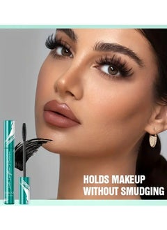 QiBest Liquid Mascara for Woman, Azonee, Lash Lengthening Volumizing, Lasting Eyelash Styling, Waterproof, No Halo Staining Mascara, Makeup Accessories, 0.38oz (Black)  - Image 4