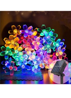 Generic Solar Lights Outdoor, Waterproof Flower Solar Powered Fairy String Lights with 8 Modes for Outdoor, Garden, Patio, Yard, Gazebo Tree, Parties  - Image 1