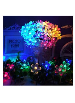 Generic Solar Lights Outdoor, Waterproof Flower Solar Powered Fairy String Lights with 8 Modes for Outdoor, Garden, Patio, Yard, Gazebo Tree, Parties  - Image 4